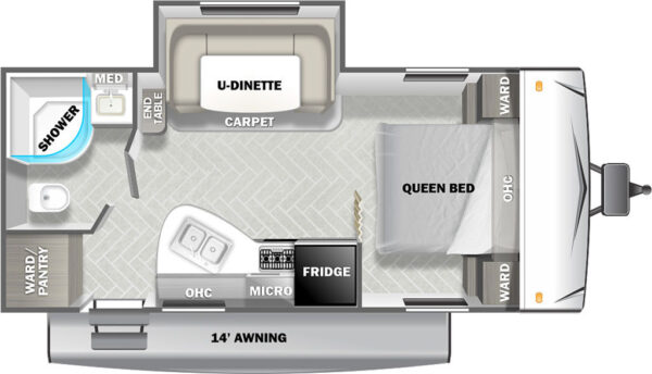 2023 Forest River Evo EVO Northwest Lite 2160RBX - Image 8