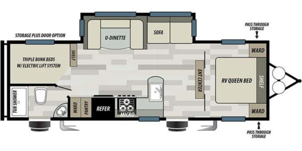 2021 Forest River Evo EVO Northwest Lite 2700BH - Image 5