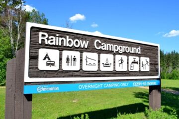 Campground Rainbow Valley in Edmonton Alberta