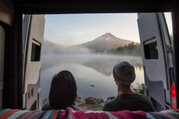 RVing in the mountains